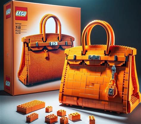 lego handbag hermes|hermes birkin lego.